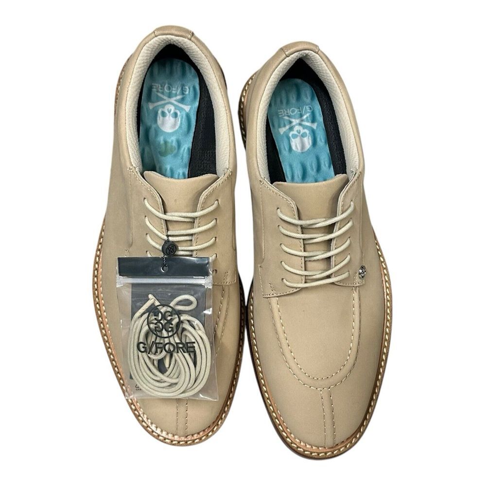 G/FORE Gallivanter Split Toe Waterproof Golf Shoe 9.5 Leather G4MA23EF14-STN - Picture 9 of 14
